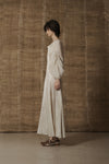 Mutedance 25 Spring/Summer Silk Puffy Cuff Dress MD-MD25SS32-HOARY MD25SS33